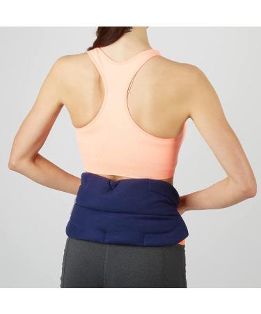Bed Buddy 2-Pack Deep Penetrating Back Wrap Heat Pad - Microwaveable & Moist Heating Pad for Back, Neck, and Muscle Pain Relief - Buy Online on GoSupps.com