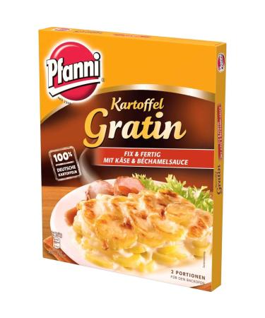 Pfanni Potato Gratin Fix & Finished - 100% German Potatoes | Quick Prep | 5 Pack (5 x 400g) - International Shipping - Buy Online on GoSupps.com