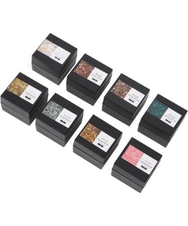 Sand Shell Gel Polish Safe UV Gel Polish 8 Colors Exquisite Shiny Glitter for Nail Salon - Buy Online on GoSupps.com