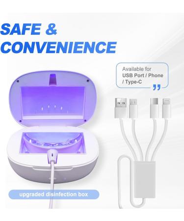 Teeth Whitening Kit - Upgraded Disinfection Box 32 LED Fast Whitener & Gel Pens for Sensitive Teeth - Buy Online on GoSupps.com