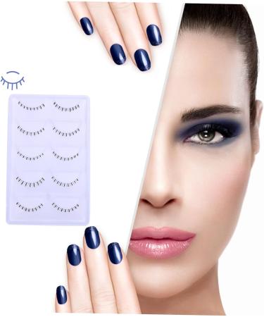 MAGICLULU Bottom Lashes Strip 20 Pairs Lower Eyelashes Natural Lashes Fake Eyelashes Fake Lashes False Eyelashes False Lower Lashes Natural Eyelashes Bottom Lashes Fiber Transparent Stem - Buy Online on GoSupps.com
