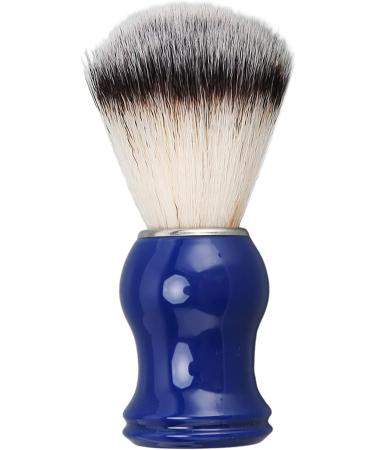 Handmade Shaving Brushes for Men - Blue Handle & Silver Ring | Beauty & Hairdressing Salon Essential - Buy Online on GoSupps.com