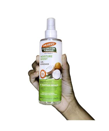 Palmer's Coconut Oil Formula Moisture Boost Curl Refresher Spray 8.5 Ounce (Pack of 2) 8.5 Fl Oz (Pack of 2) - Buy Online on GoSupps.com