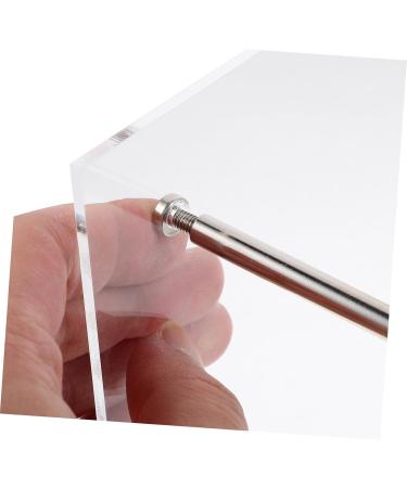 Nail Display Board Nail Showing Board Manicure Display Salon Nail Color Board Nail Polish Accessories Nails Tools Nail Color Card Display Board Acrylic Magnetic Exercise Board Work 20x16cm transparent - Buy Online on GoSupps.com