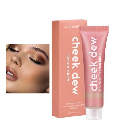Makeup Blush Liquid | Natural Matte Finish Looking Dewy Cheek Tint - Lightweight Waterproof Moisturizing Dewy Cheek Tint Color-Holding Matte Face Blush Riastvy 04