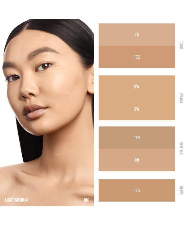Makeup by Mario SurrealSkin Liquid Face Foundation 6W - Light Medium (Warm Undertones) - Buy Online on GoSupps.com