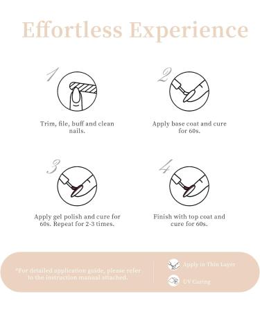 MAVAO 15ML Neutral Nude Gel Nail Polish - Soak Off UV LED Skin Tones Gel Polish for Manicure - 0.5 OZ - Buy Online on GoSupps.com