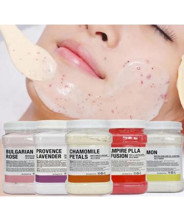 Moisturizing face mask for dry skin care bamboo charcoal gel powder peel-off 650g