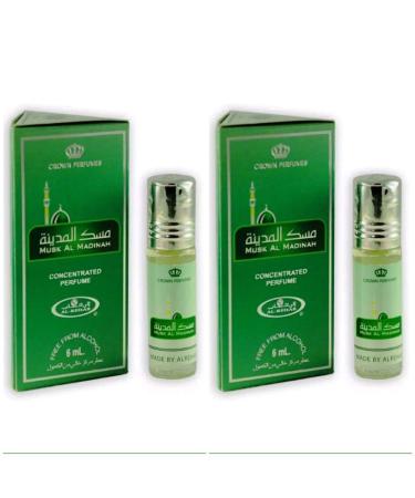 Buy Al-Rehab Musk Al Madinah Concentrated Perfume Oil 6 Ml - Premium Attar for Exotic Fragrance Worldwide Shipping - Buy Online on GoSupps.com