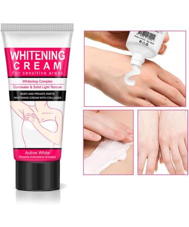 Armpit Whitening Cream Underarm Whitenning Cream Dark Spot Corrector Knees Elbows Private Brighten Cream 50ml - Buy Online on GoSupps.com