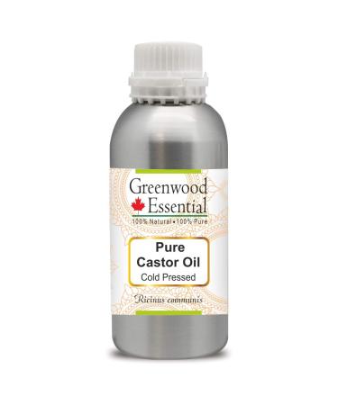 Greenwood Essential Naturreine Castle Oil (Ricinus Communis) Natural Pure Therapeutic Quality Cold -pressed 1250ml (42 oz) 1.25 l (1 Pack)