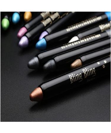  LILOVE 15 couleurs Waterproof Glitter Liquid Eyeliner Highlighter Eyeshadow Pencil Waterproof Long Lasting Glitter Matte Eye Shadow Stick Makeup Pigment Pen Cosmetics (15 PCS) - Buy Online on GoSupps.com