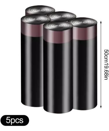 Drawstring Trash Bag Drawstring Trash Waste Kitchen Bags Anti-Drip Trash Can Liners Leak-Proof Garbage Bags for Home Office and Bedroom Fanelod 45*50 4.5g 75 Pieces Black - Buy Online on GoSupps.com