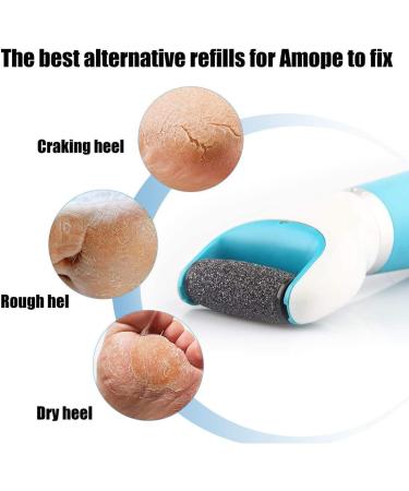 Amope Pedi Perfect Extra Coarse Roller Refills with Diamond Crystals - 6 Count - Buy Online on GoSupps.com