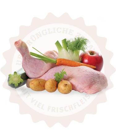 Lakefields Premium Dried Meat Menu for Puppies Land Chicken with Fennel Apples and Potatoes for Puppies Size: 1000g Complete Grain Free Food for Dogs in - Buy Online on GoSupps.com