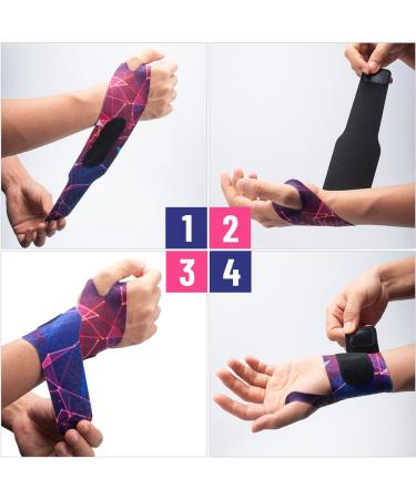 Ultra-Thin Wrist Brace for Men & Women - Ultimate Wrist Support for Gymnastics Push-ups Yoga & More | International Shipping Available - Buy Online on GoSupps.com