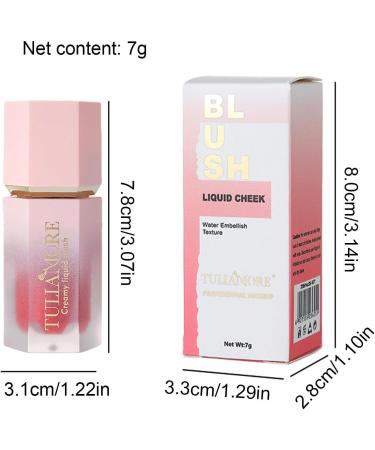 Liquid - Cream Makeup for Super Dewy Liquid Look - Natural Long-Wearing Liquid Cheek Smudge-Proof Look for Women's Eyes Cheek Lips Makeup Pochy 03# - Buy Online on GoSupps.com