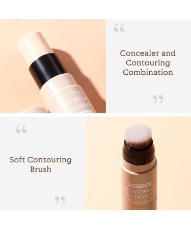 Erinde Contour Pencil with Brush - Waterproof Longwear Highlighter & Bronzer #02 Natural Color | International Shipping Available - Buy Online on GoSupps.com