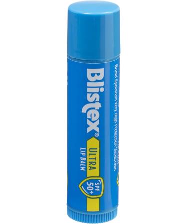 Blistex Ultra Lip Balm with SPF 50+ Lip Protection from UVA and UVB Rays - 4.25g (Pack of 12) 1 count (Pack of 12) - Buy Online on GoSupps.com