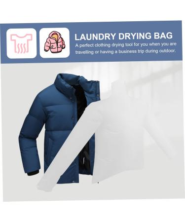 Zerodeko 3pcs Mini Clothes Dryer Folding Drying Bag Fast Travel Clothes Dryer Bag Dry Bag Down Jacket Air Dry 75X47CMx3pcs Whitex3pcs - Buy Online on GoSupps.com