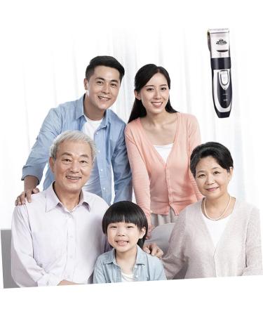 Buy Angoily 1 Set Haircut Gown Cape | Professional Cordless Hair Trimmer & Beard Clipper for Men & Kids - USB Rechargeable - Buy Online on GoSupps.com