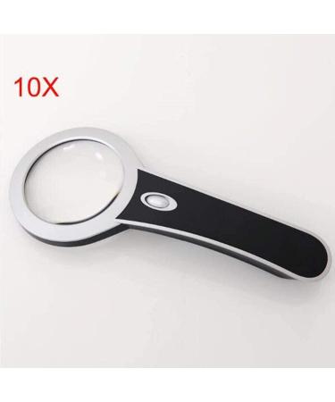 Lightweight Magnifying Glass Handheld Crank 6 Times Hd Lens with Led Light 75Mm Magnifying Glass for Reading Maps-Watch Repair Lofty Ambition - Buy Online on GoSupps.com