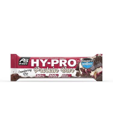 All Stars Hy-Pro BIG BAR Lot de 24 tartes aux canneberges au chocolat (24 x 100 g) - Buy Online on GoSupps.com