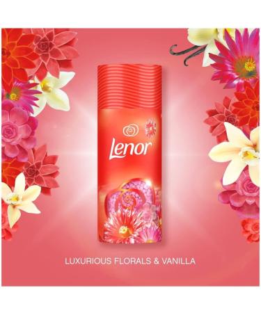 Lenor in-Wash Scent Booster Beads Laundry Perfume 176gr Desert Rose Scent 4Pk + Our Gift for You: Organza Small Bag Size: 9x7x0.1cm - Buy Online on GoSupps.com