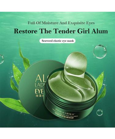 Yanfasy Seaweed Collagen Eye Mask - Anti-Aging, Anti-Wrinkle, Puffy Eyes Treatment - 30 Pairs - Buy Online on GoSupps.com