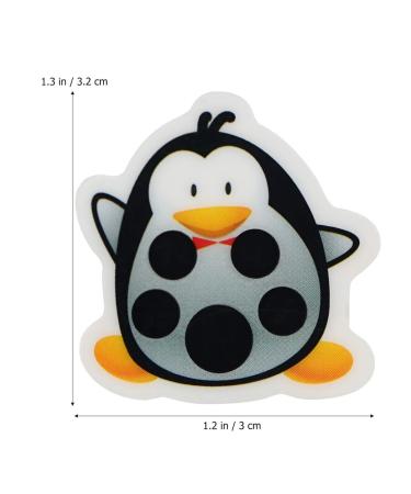 Exceart Baby Forehead Thermometer Strips Quick Read Fever Stickers for Kids & Adults (10 Pack Penguin Design) - Buy Online on GoSupps.com