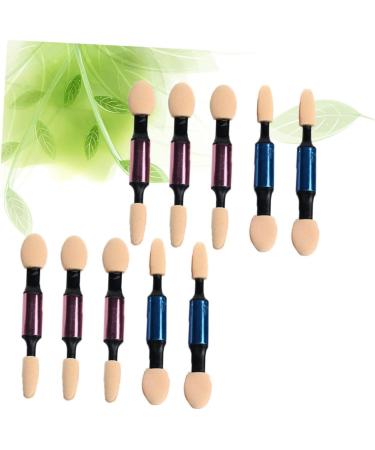 FOMIYES 10pcs Makeup Brush Eye Shadow Applicator Eye Shadow Brush Eye Shadow Stick Miss Double Head - Buy Online on GoSupps.com
