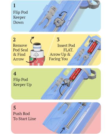 Selah Flavored Water Bottle - 20oz Water Bottle With Flavor Pods Included - Energy Drink Pods Flavor Cartridges Water Enhancer and Sports Drink Pods (Blue 6 Flavor Pod) 6 Flavor Pod Blue - Buy Online on GoSupps.com