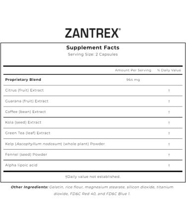 Zantrex Red 56 Count Weight Loss Supplement Pills - Metabolism Booster & Fat Burning Pills for Women - 56 Count (Pack of 1) - Buy Online on GoSupps.com