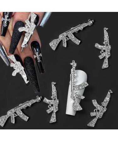 10pcs Alloy Star Nail Charms - 3D Stars Nail Gems Rhinestones for Women Nail Designs - Buy Online on GoSupps.com