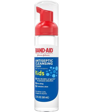 Band-Aid Kids Antiseptic Cleansing Foam 2.3 fl. Oz - Buy Online on GoSupps.com