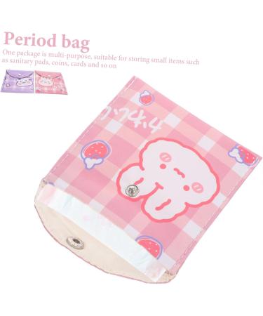 Gleavi Multifunctional Menstrual Bag - Large Capacity Portable PU Storage for Pads & Small Essentials - Buy Online on GoSupps.com