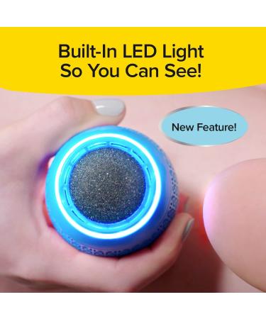 Pedi Vac by Ped Egg - Electric Callus Remover with Built-in Vacuum for Mess-Free Exfoliation - Buy Online on GoSupps.com