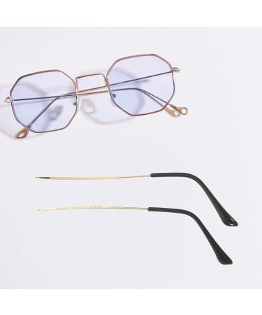 Healvian Spare Parts for Glasses - Metal Replacement Brackets & Sunglasses Leg Repairs in Gold - Buy Online on GoSupps.com