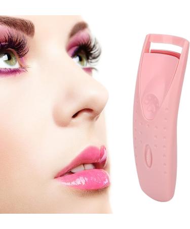 Qukaim Lash Curling Tool Heated Eyelash Curler Silicone Type C Charging Long-Lasting Electric Lash Curler for Girls Pink - Buy Online on GoSupps.com