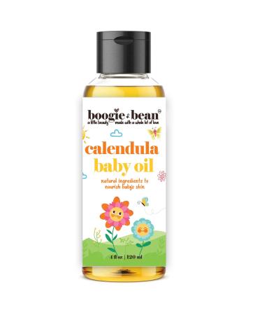 Calendula Oil for Delicate Skin | Natural Baby & Kids Massage Oil | Pure and Gentle Newborn Baby Oil - Buy Online on GoSupps.com