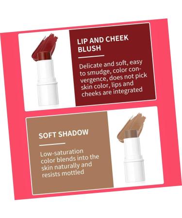 FOMIYES 1 Set Contour Stick Cream Facial Kit Contour Wand Stick Neopentyl Di(ethylhexanoate) Ester 1 g (Pack of 1) As Shown - Buy Online on GoSupps.com