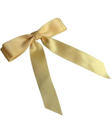 bowknot hairpin hot girl long bow bow spring hair clip wedding hair clip for women ponytail hair clip hairpin for women hairpin festival hairpin daily hairstyle bowknot pin black - Buy Online on GoSupps.com