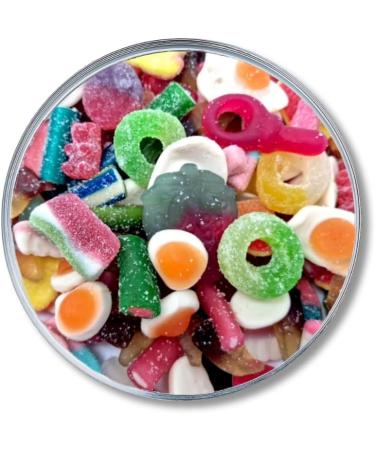 Pick & Mix Sweets 1kg - 20 Varieties Fizzy sour and Jelly Sweets premium quality Large Retro Candy Assortment Bag - Pick n Mix Sweets for Children Adults Christmas - Buy Online on GoSupps.com
