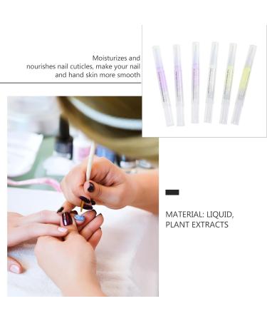 CHILDWEET 6 Pi ces Stylo Huile Cuticules pour Ongles Gel et Acrylique Soin Nutrition Cuticules Portable et Facile Utiliser Revitalise Ongles et Peau - Buy Online on GoSupps.com