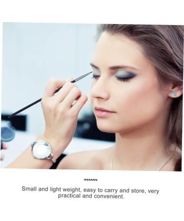 Balacoo 15 Pcs Fine Eyeliner Brush Gel Eyeliner Eye Liner Applicator Eyeliner Applicator Eye Shadow Cosmetic 18x0.4cmx3pcs Blackx3pcs - Buy Online on GoSupps.com