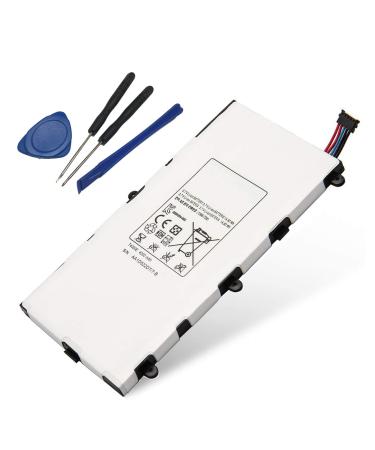 Replacement Battery for Samsung Galaxy Tab 3 7.0 SM-T210R T210 T211 T217 LT02 AA1DB2Us/7-B T4000E Kids T2105 P3200 1588-7285 TG-TECH 3.7V 4000mAh with Tools
