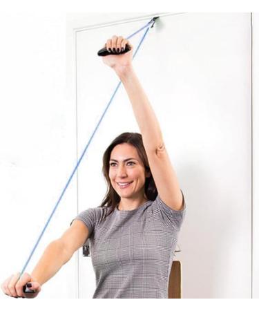 Exercise Pulleys for Shoulders Doorway over Door Exercise Pulley System Gym | Arm Pulley Arm Rehabilitation Assisting Exercise Equipment for Aids in Recovery - Buy Online on GoSupps.com