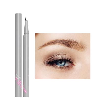 Double Tip Eyeliner | Waterproof Liquid Eyeliner | Smudge Proof Double Tip Liquid Eye Liners For Women - Long Lasting Lower Eyelash Pencil Sweat Proof Makeup Tmay Gray and Black Claws