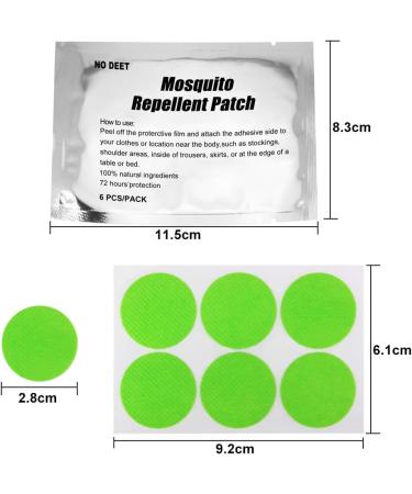 Golrisen Mosquito Repellent Patches with Lemongrass Essential Oils - 90 Pack for Kids & Adults - Buy Online on GoSupps.com