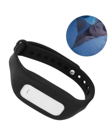 Anti Snoring Sleep Bracelet | USB Charging | Intelligent Micro Band | Adjustable Wristband (Black) - Buy Online on GoSupps.com